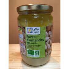 Puree D'amande Blanche Ss Cuisson Bio 700g